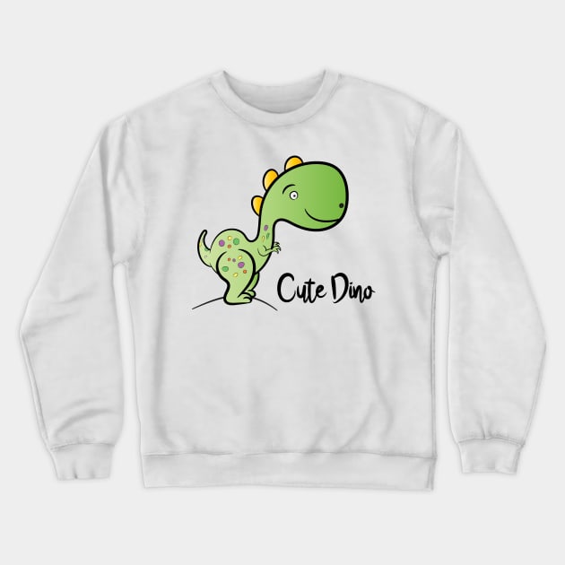 Cute Dino Crewneck Sweatshirt by sgmerchy